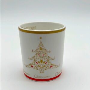 Wedgwood Cunard “Seasons Greetings” Christmas Bone China Mug B3627 Year 2015